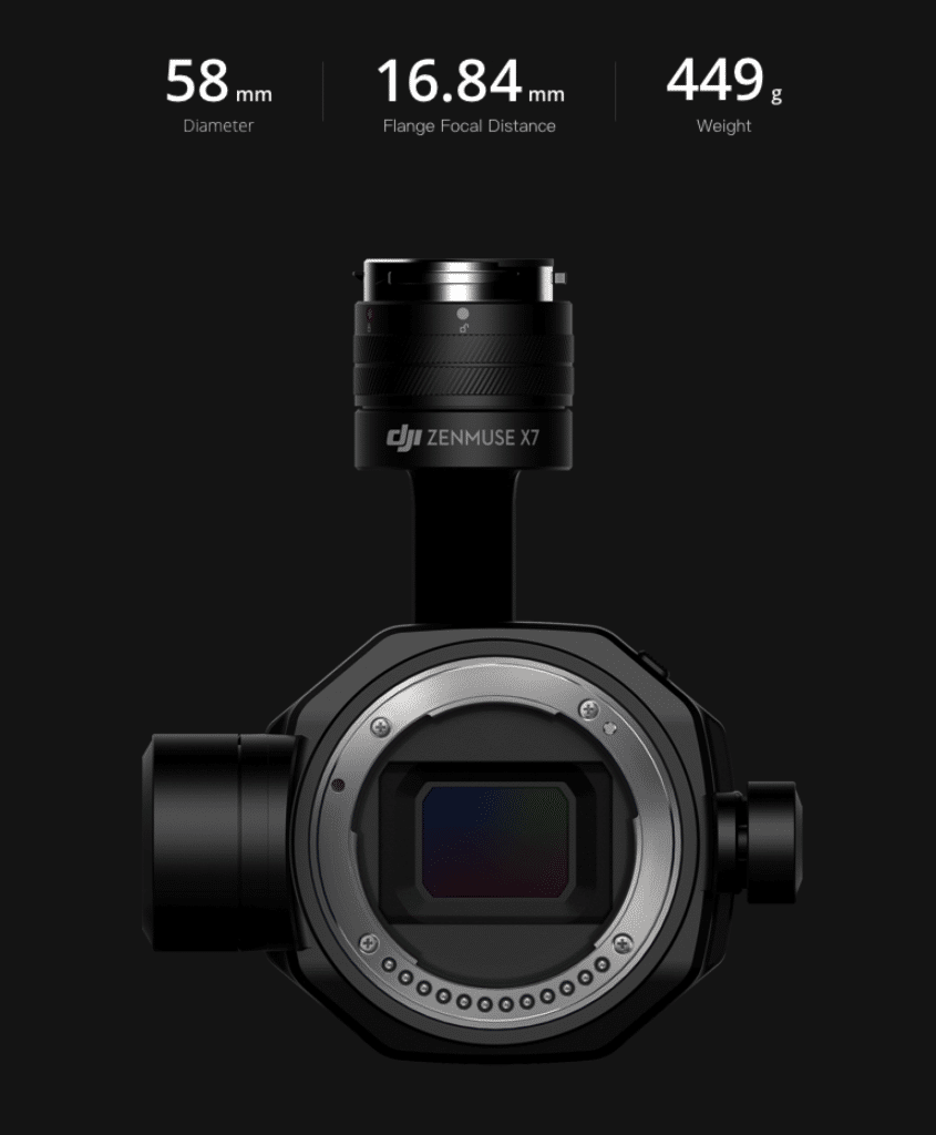 Zenmuse x7 2024 handheld gimbal