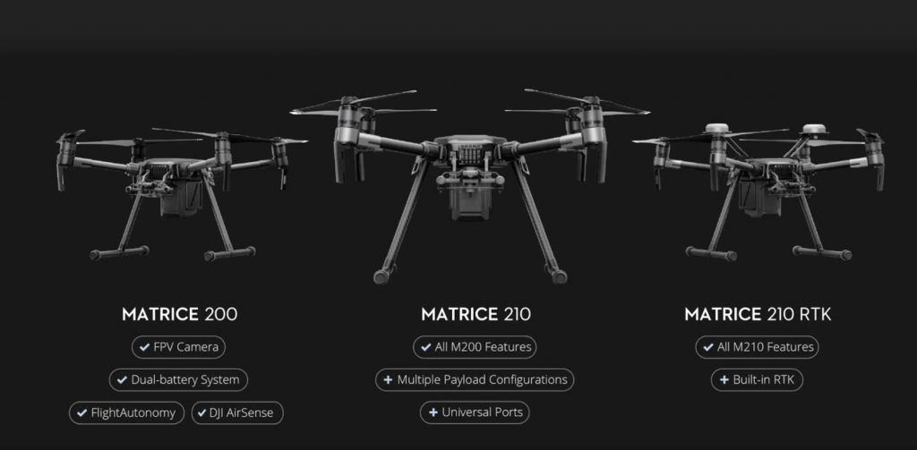 industrial drone range