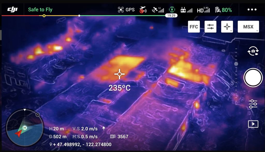 Thermal Imaging, DJI Mavic 2